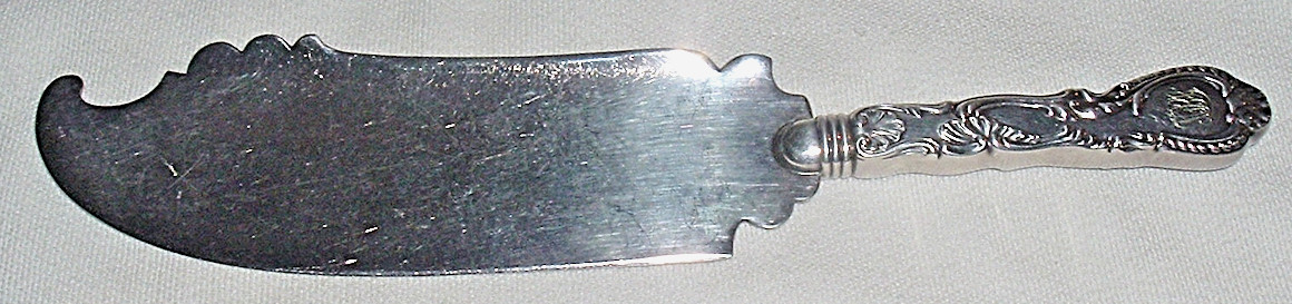 Antique 1880s GORHAM CO. Silverplate Silver Plate FISH SERVER
