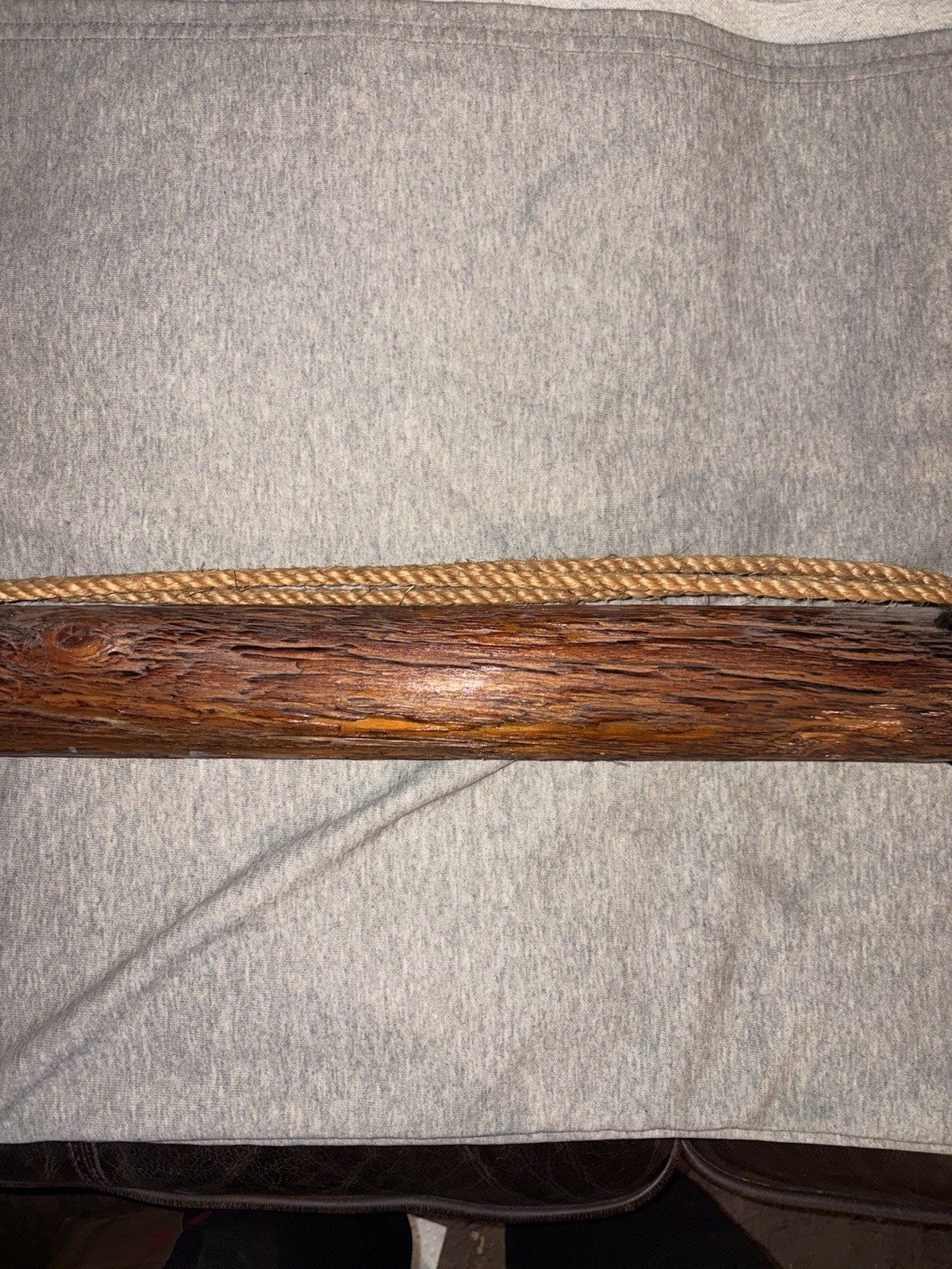 Replica Vintage Nautical Fishing Decor Whaling Harpoon 36.5” Wood Metal & Rope