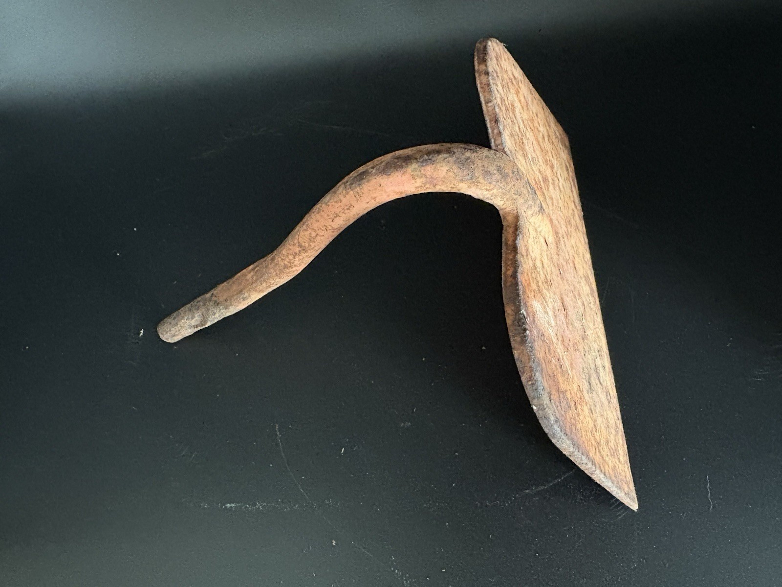 Collection Primitive Antique Rusted Farm Tools Garden Tools & Horse Shoe