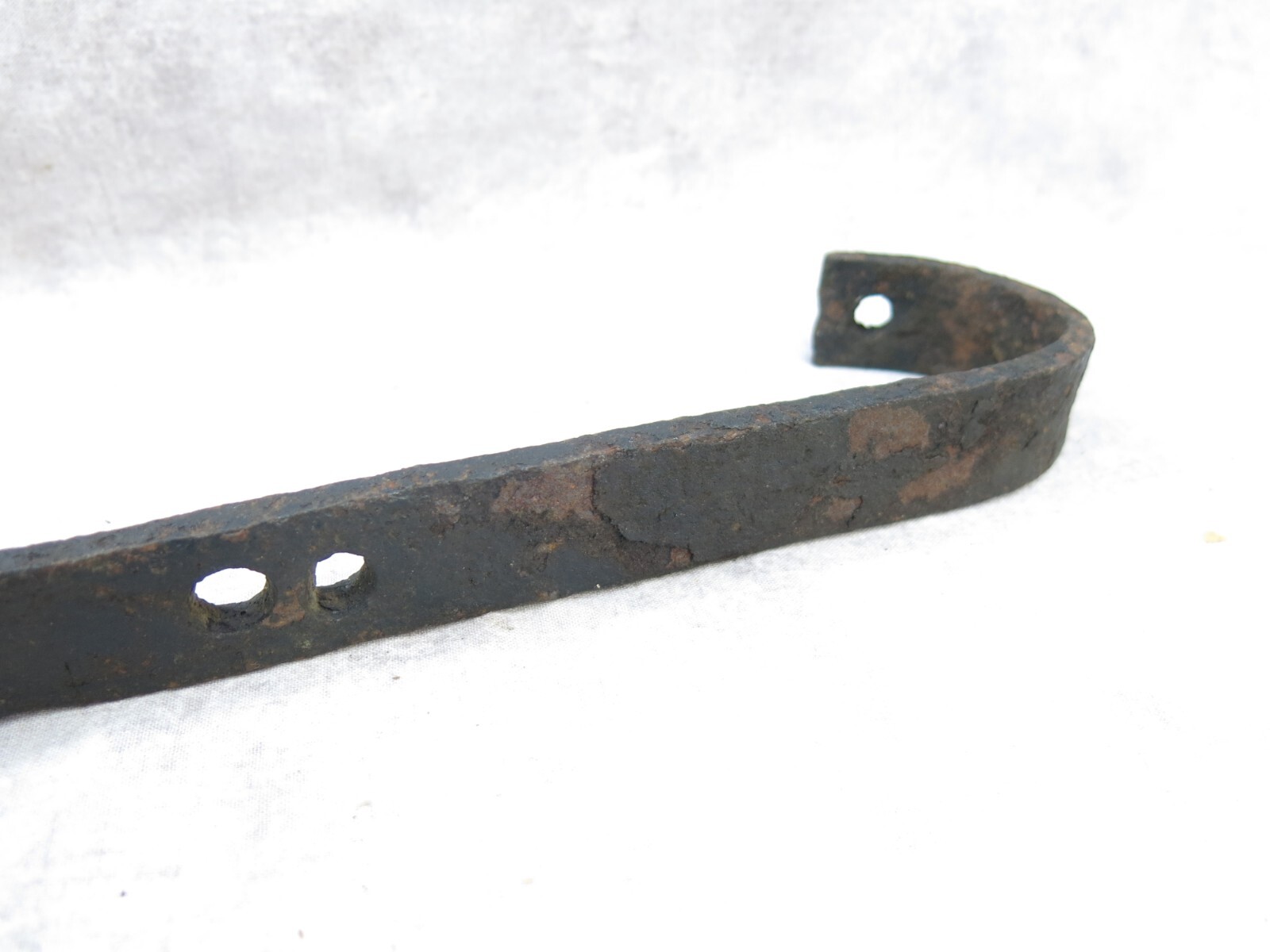 Antique Privative Blacksmith Forged Hook Blacksmith S Hook About 14-1/4″ Long
