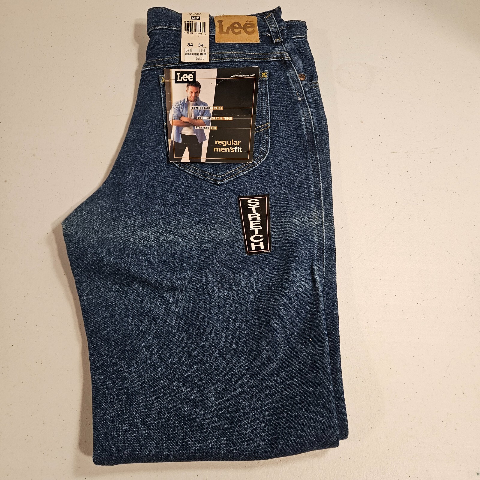 LEE Men’s Jeans Brand New 34×34 Regular Fit straight leg