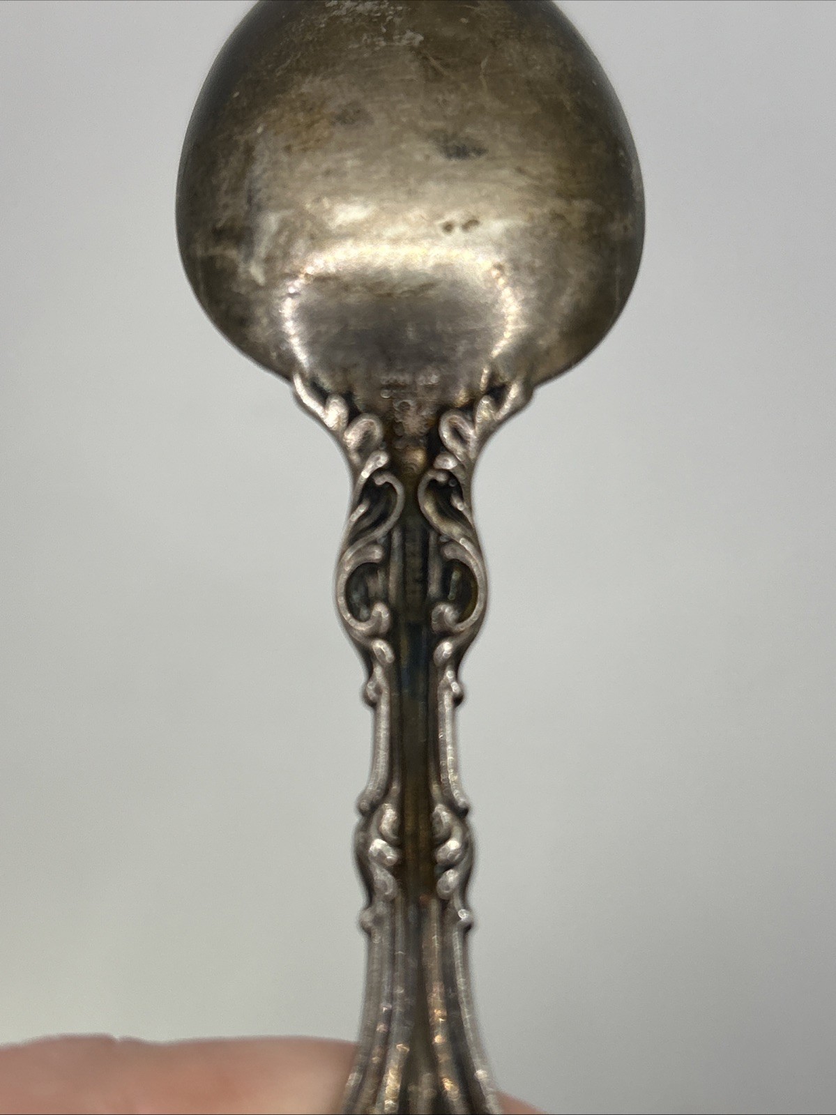 Lily by Whiting Duluth, Minnesota MN Sterling Silver Souvenir Spoon Ship Canal