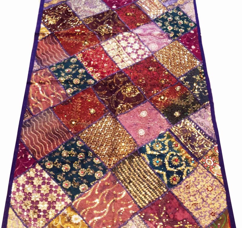 Indian Patchwork beads Tapestry Vintage Wall Hanging Vintage Wall Art Tapestry