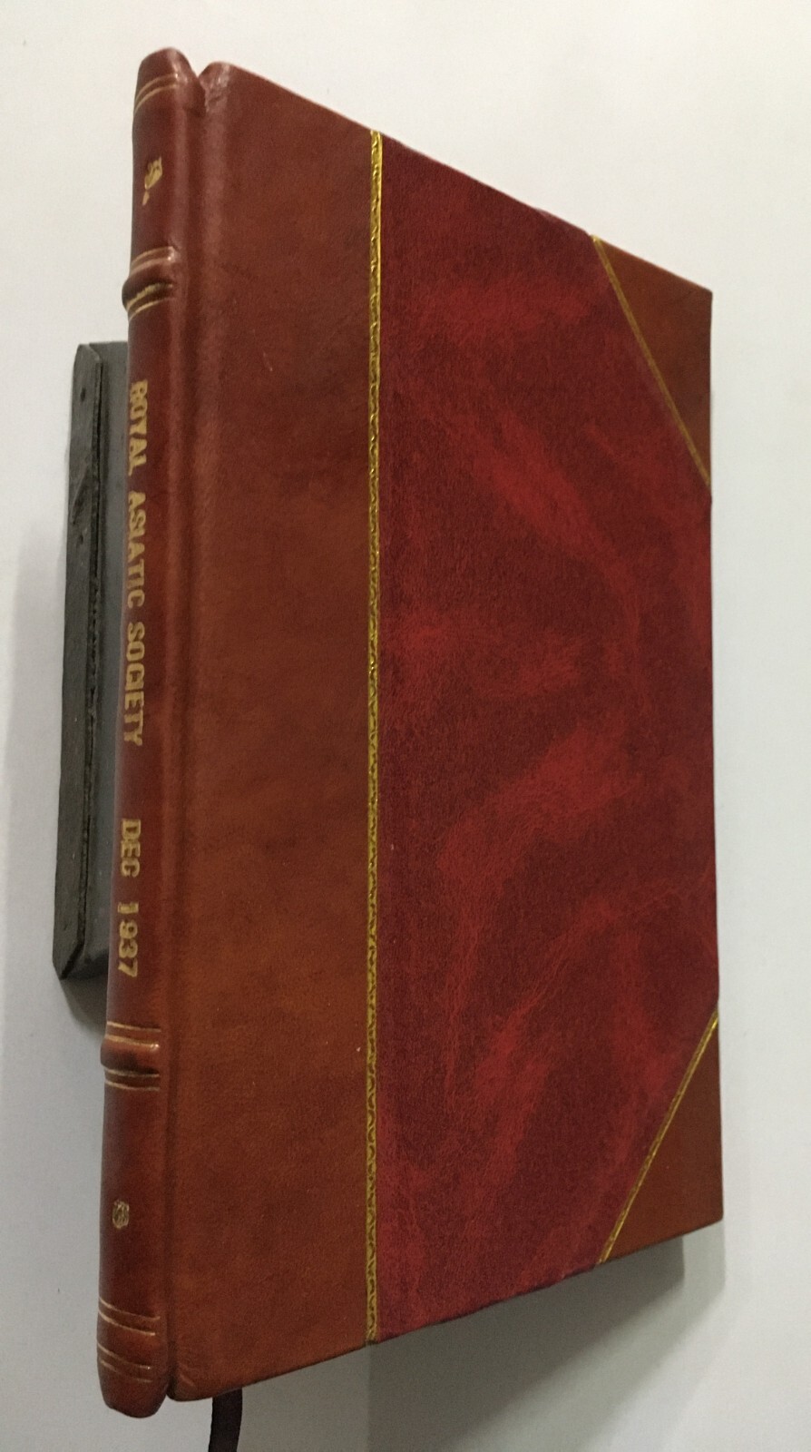 Journal Malayan Branch Of The Royal Asiatic Society. December 1937. 164p