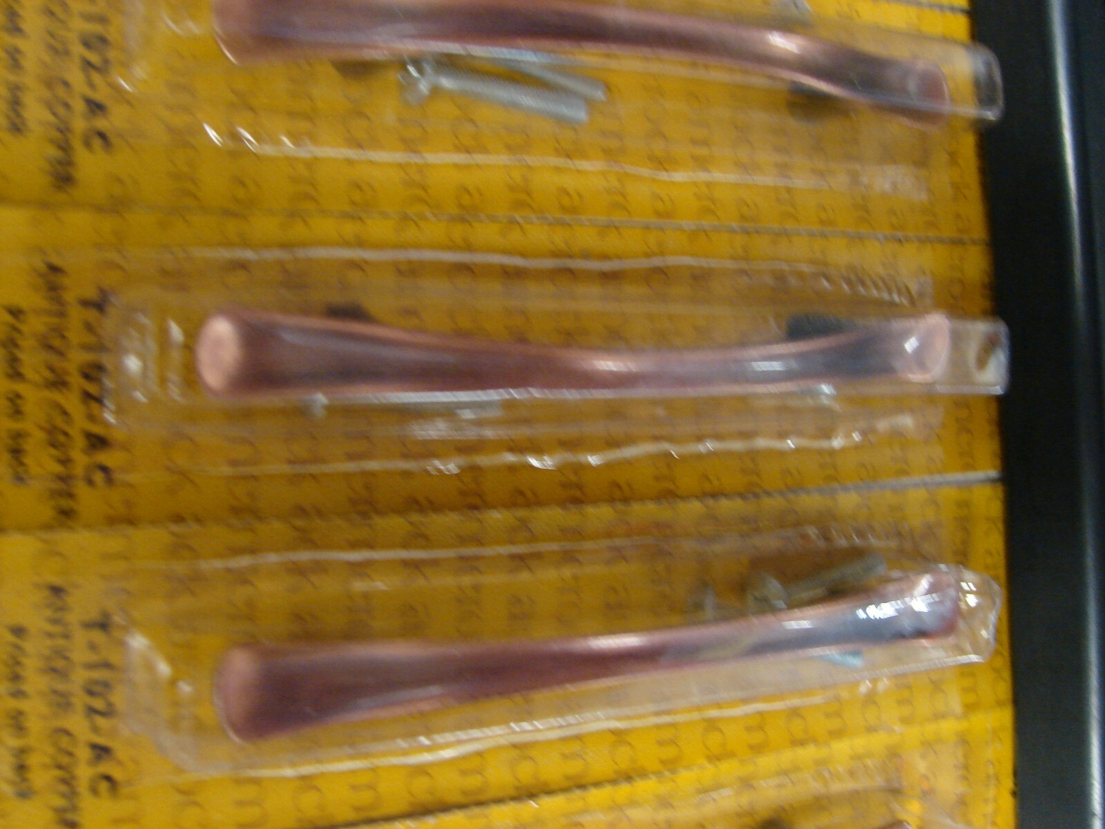 6 Vintage Amerock T-102-26 Chrome Drawer Pull Handle NOS in Original Packages