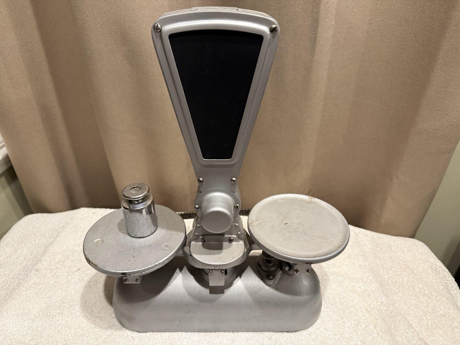 RARE ANTIQUE STORE CANDY SCALE ” EXACT WEIGHT” SCALE CO., TYPE 103, CAP 1-LBS