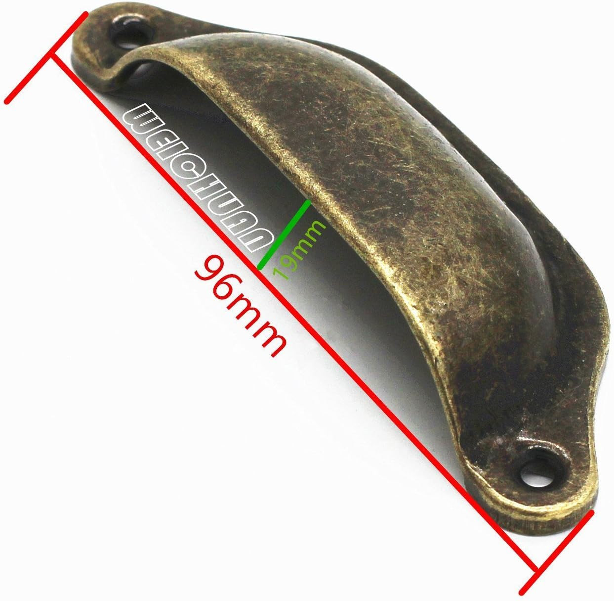 20PCS Antique Bronze Iron Drawer Knobs Pulls Handles – Vintage Kitchen