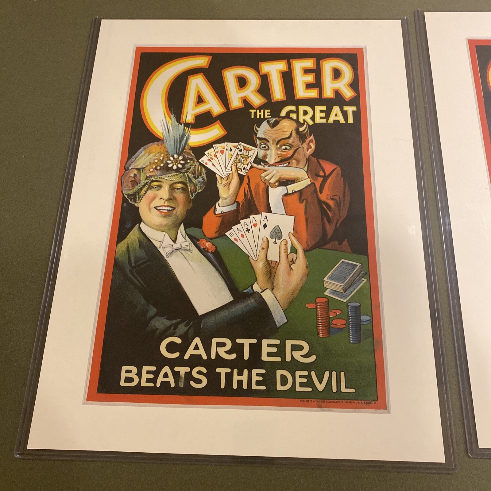 1920s lithgraph prints. carter beats the devil & worlds weird Wonderful Wizard