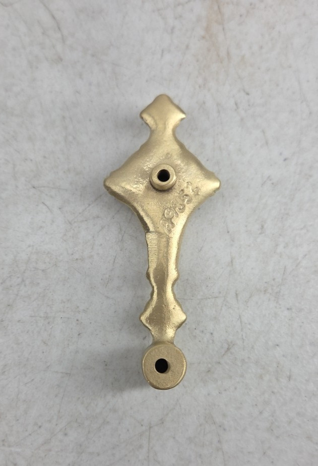 Antique Solid Brass Door Knocker Part Finial Windsor Tip Gold A9852