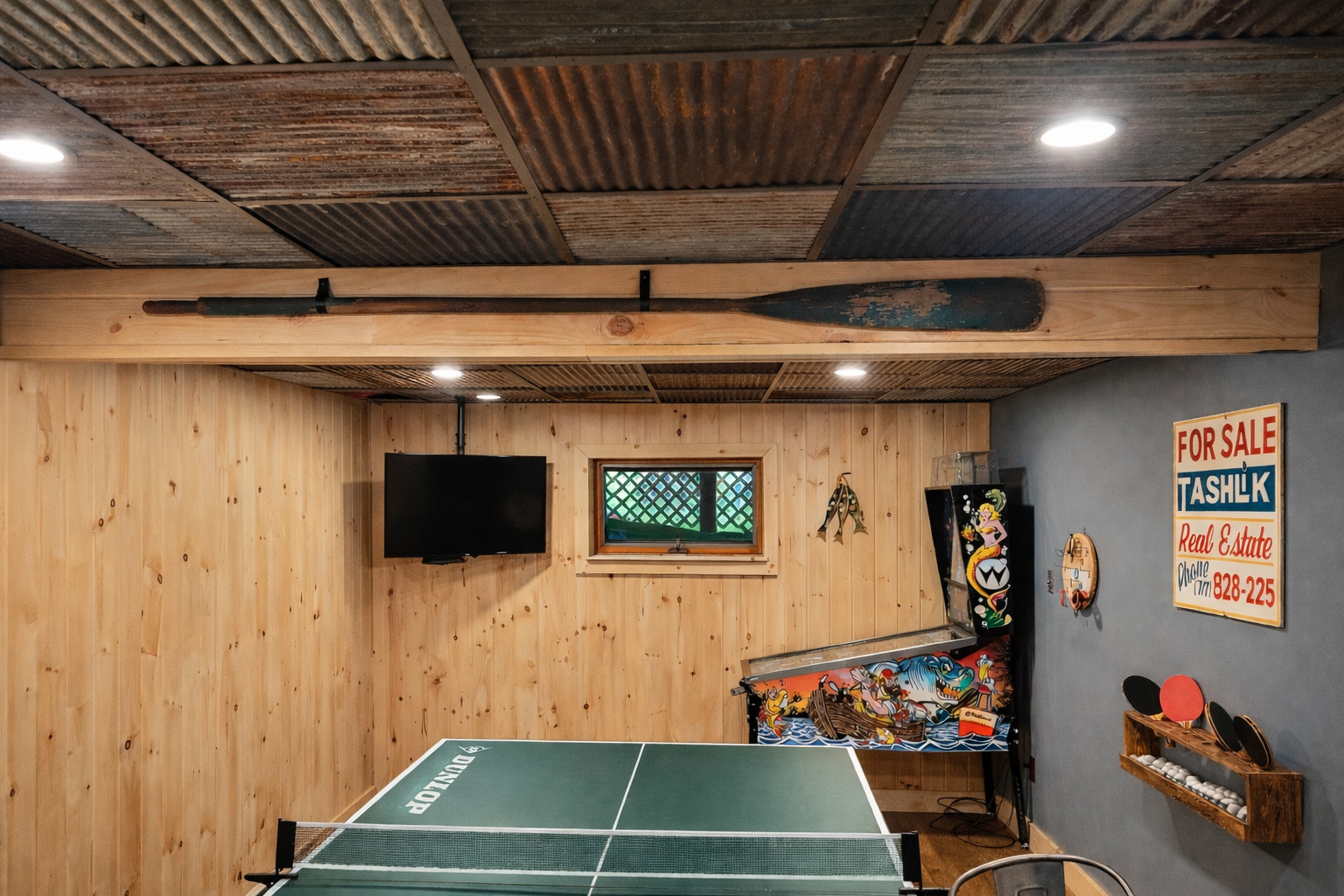 Reclaimed Barn Metal Drop Ceiling Tiles 2×2 Rustic Farmhouse Style 40 sq.ft.