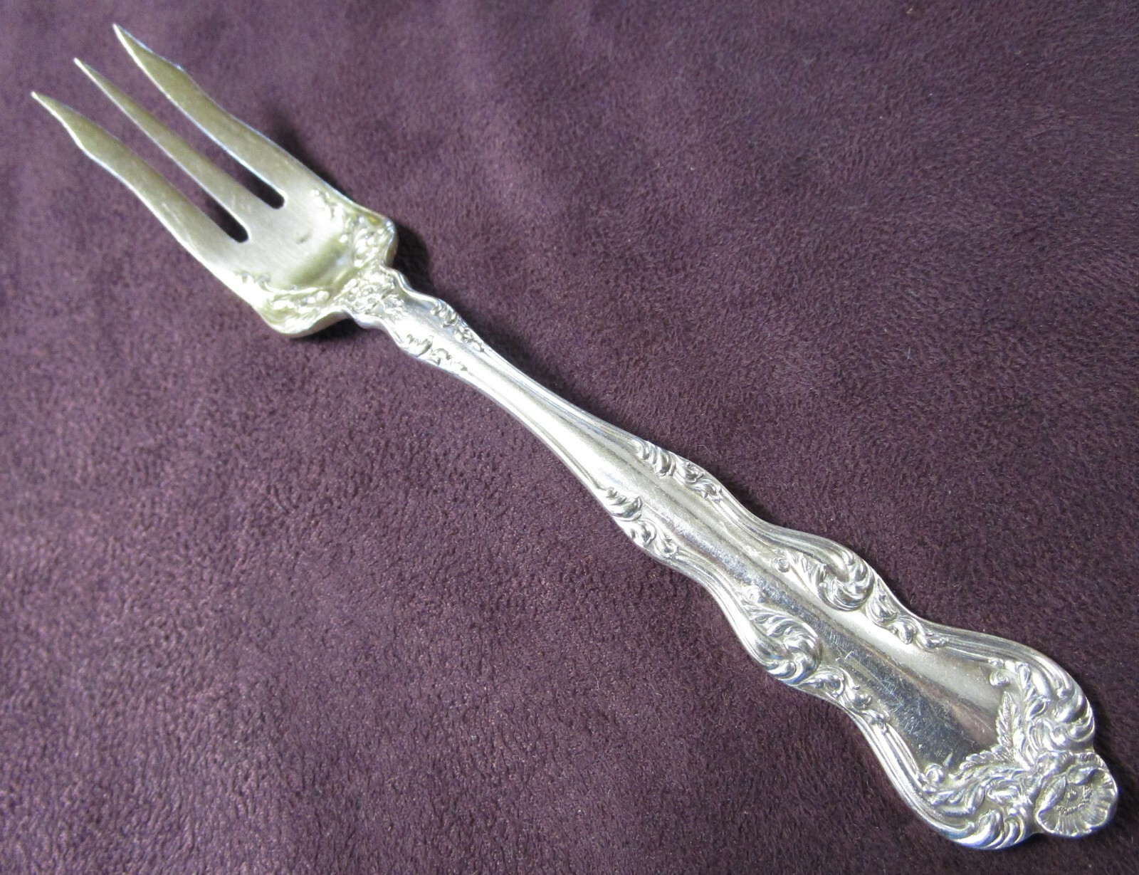 ORIENT aka VENICE Oyster Fork Silverplate 1904 Hard to Find No Monogram