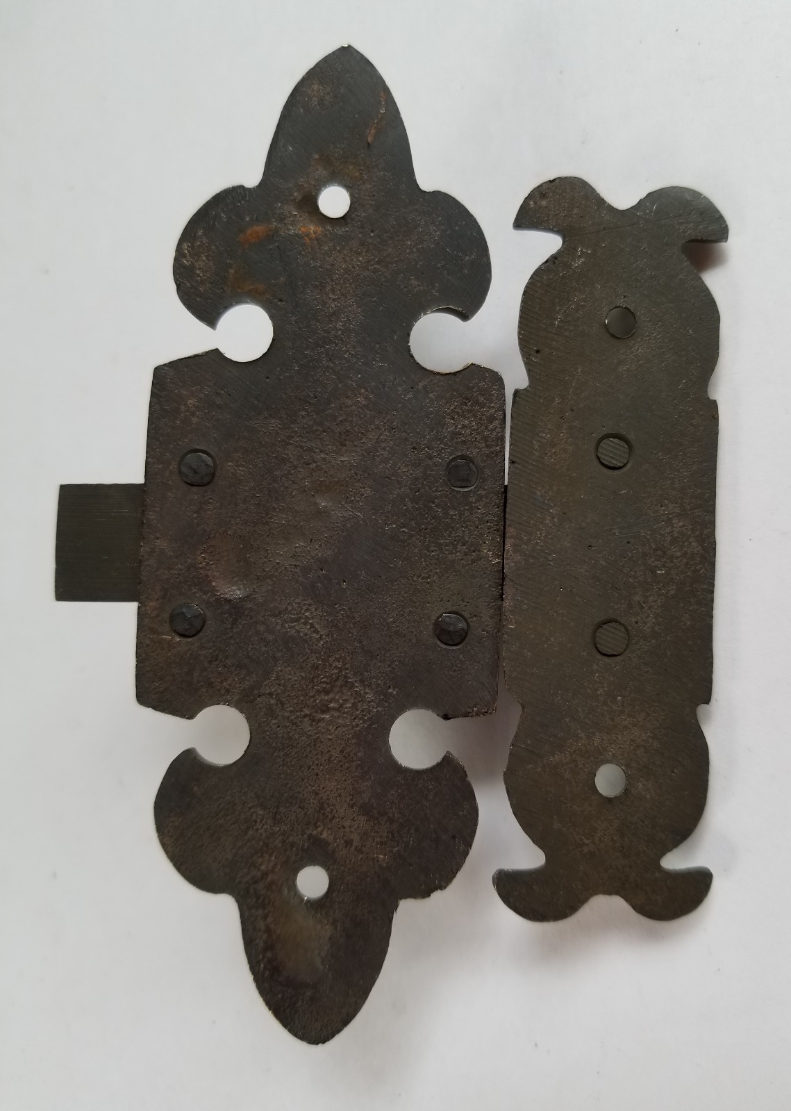 Ornate Antique Type Brass Door Slide Latch Lock Bolt Barn Gate Cabinet 4″ #X7