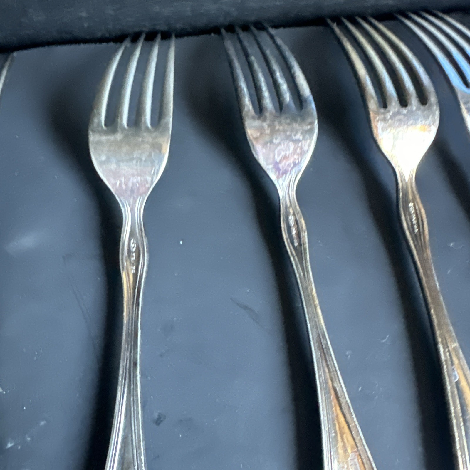 Vintage Silverplate Flatware & Serving Utensils Lot Forks Ice Tongs Knife #R119