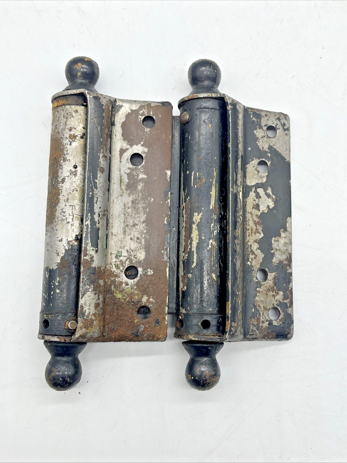 Lot of 4 Vintage Chicago Triplex & Steelcraft Japan Heavy Duty Hinges As Found
