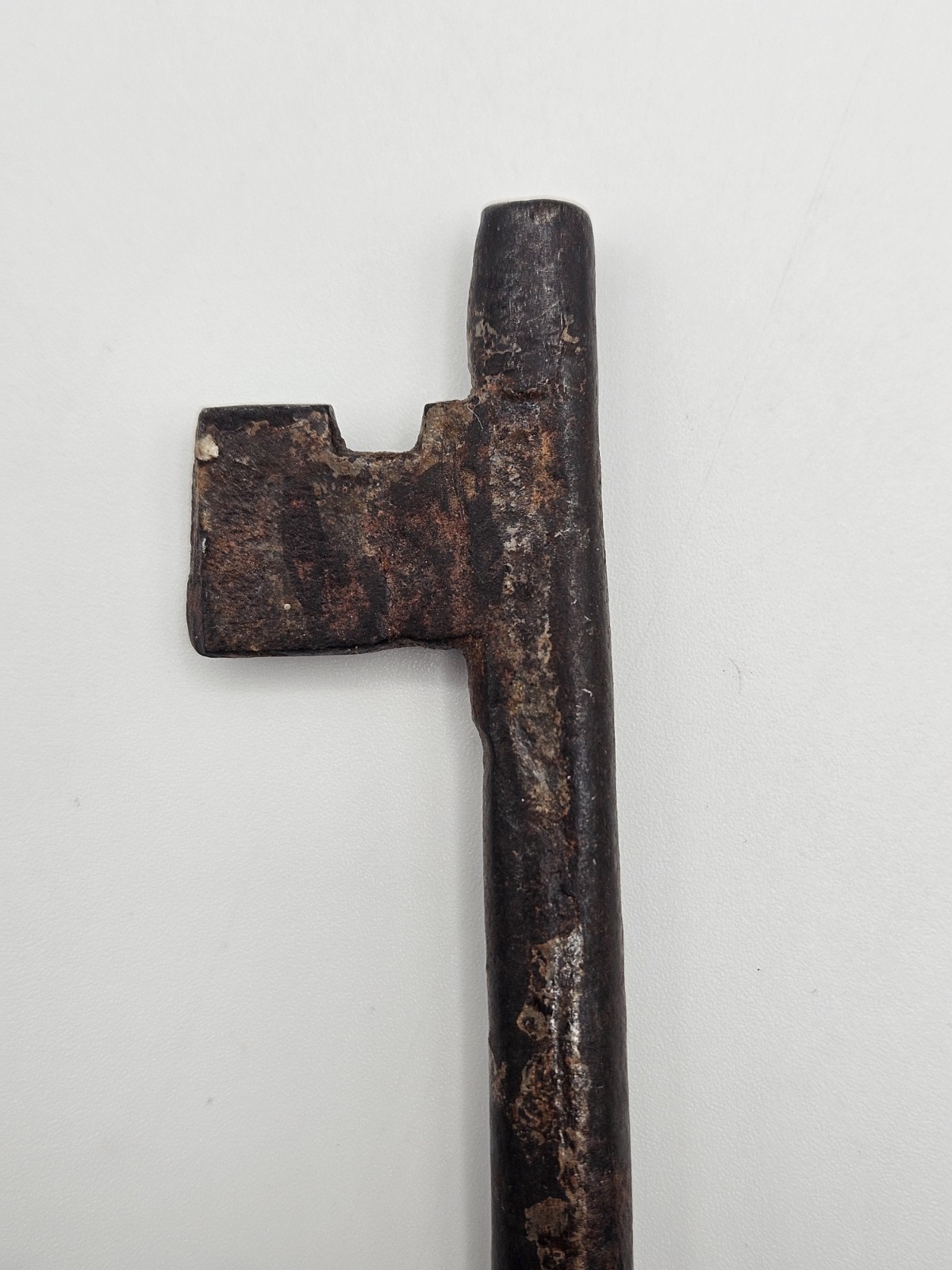 Antique Iron Chamber Door Skeleton Key Lock Deadbolt – Large 5.5” Long Cast Iron