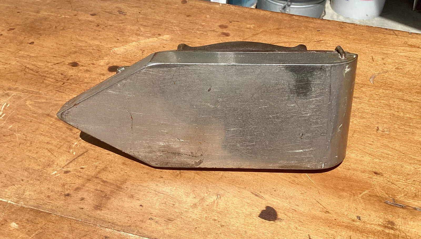 Antique ~ Combination Fluting / Sad Iron ~ Pat. Feb 28 1874