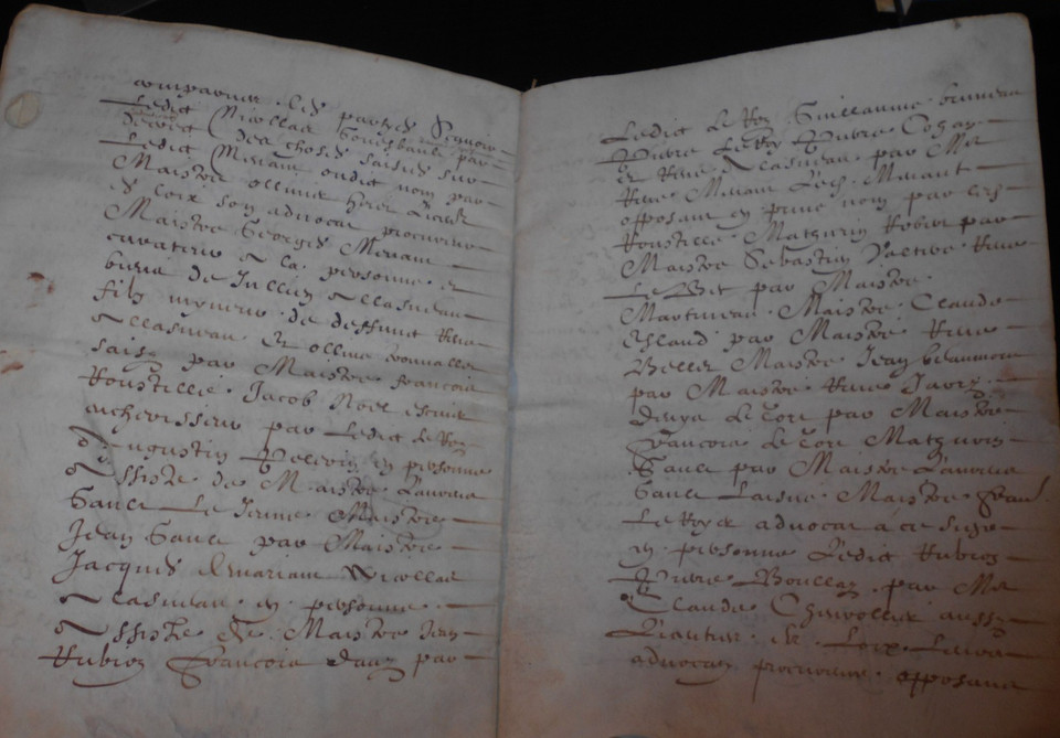 1626 antique parchment document manuscript 17th calligraphy signed 28 pages