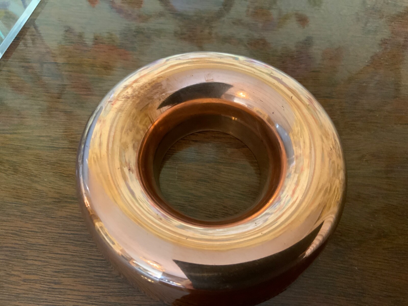 Antique English Victorian Copper Jelly Mold Mould C1890