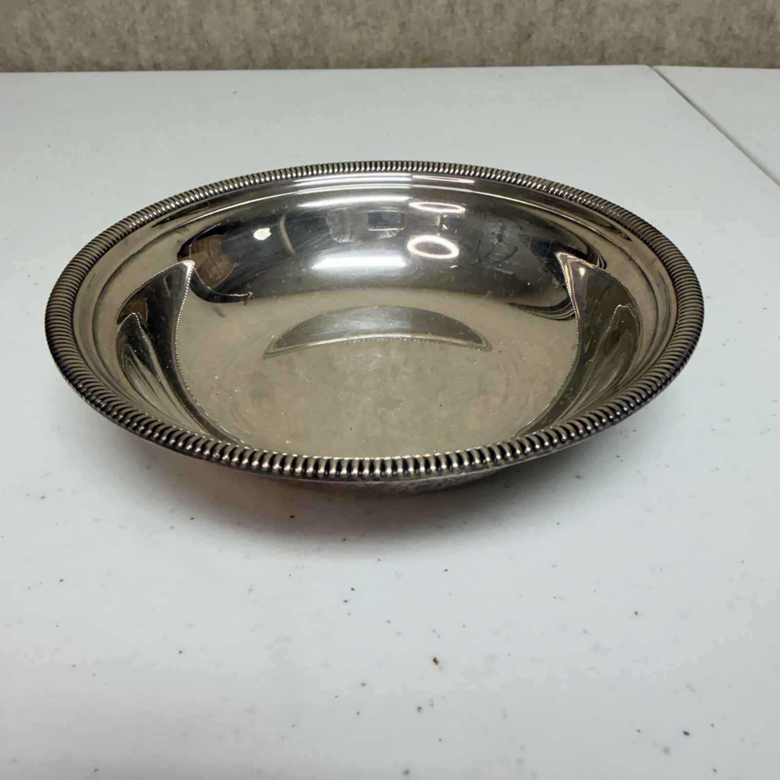 Gorham #133 Sterling Silver Bon Bon Candy Bowl. 84 Grams – 5 3/4″D X 1 1/8″H