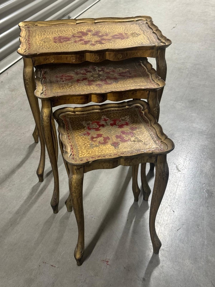 Italian Florentine Nesting Tables