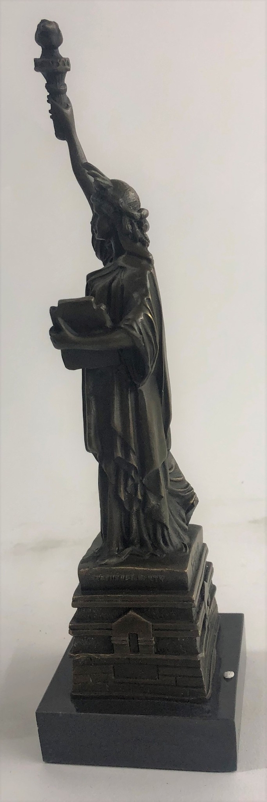 Statue of Liberty SOLID BRONZE TONE SCULPTURE New York City Popular Figurine Art
