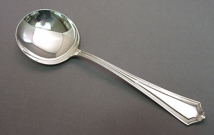 PLYMOUTH – GORHAM STERLING GUMBO SOUP SPOON(S)
