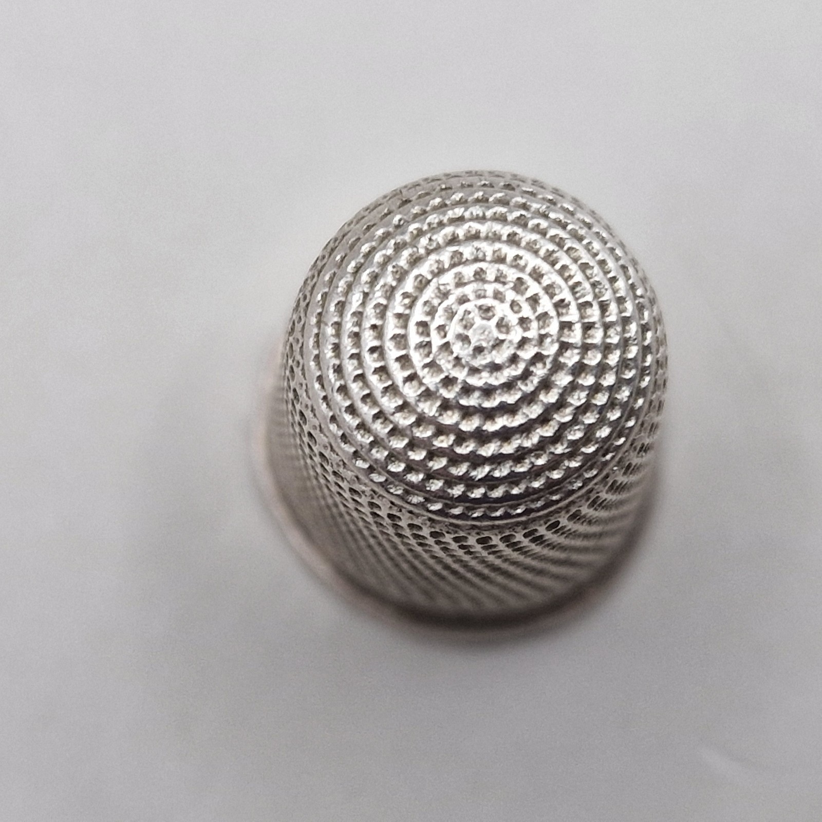 Antique Sterling Silver Thimble James Fenton & Co Birmingham 1897
