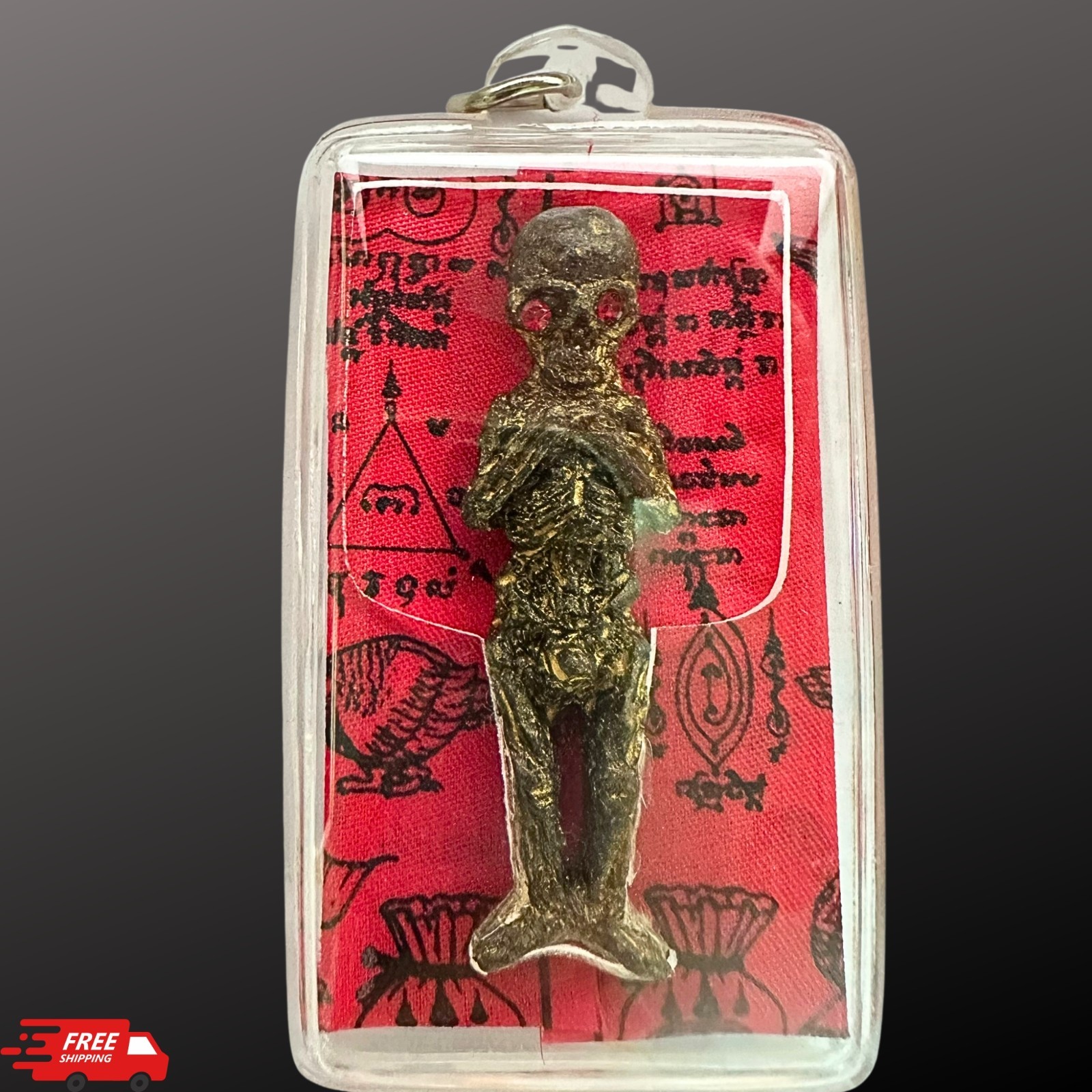 Kuman Thong Ghost Thai Amulet Voodoo Haunted Doll Magic Wizard Lucky Wealthy