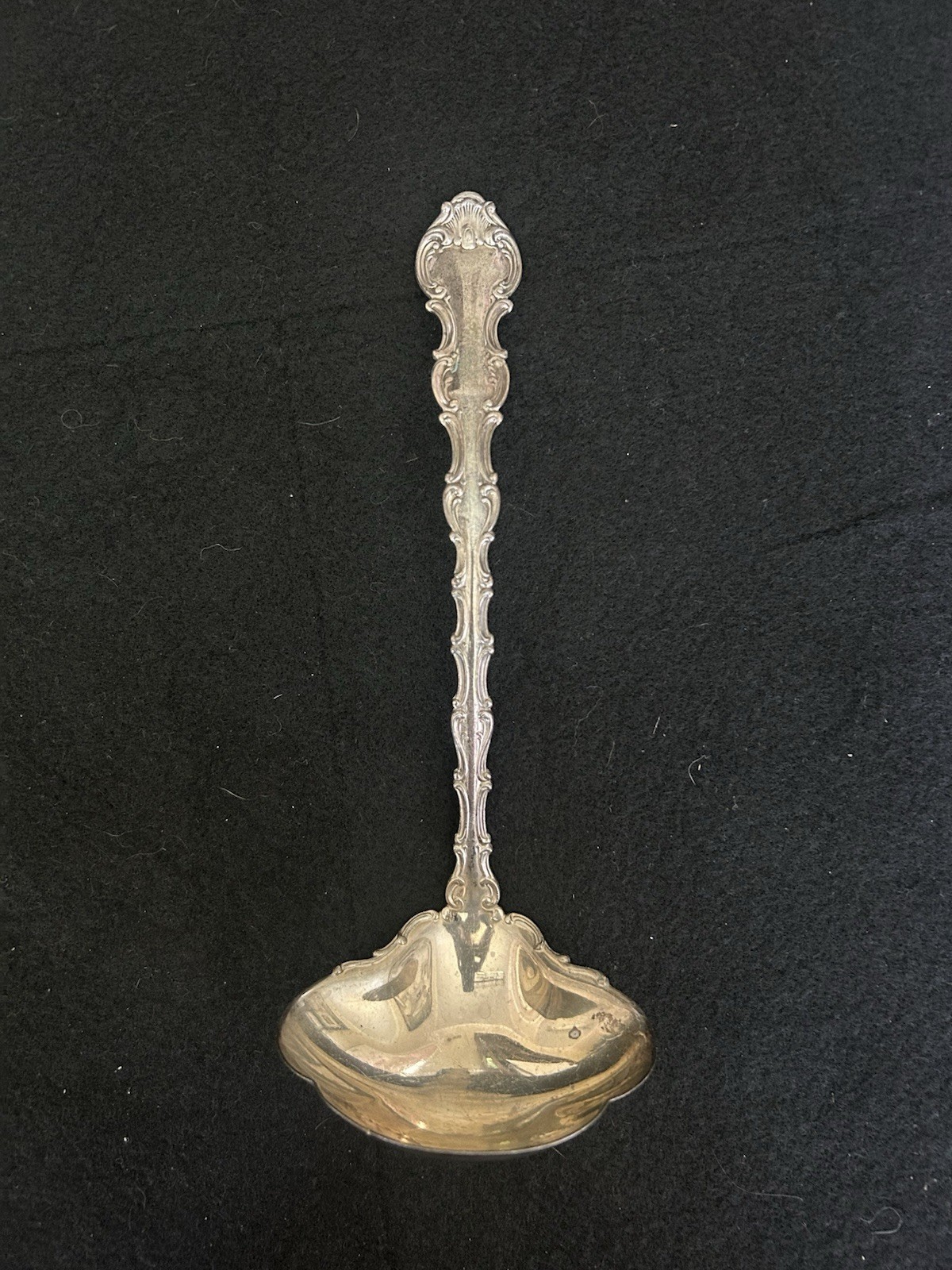Gorham Strasbourg Gravy Ladle .925 Sterling Silver 10” Ladle 166 Grams No mono