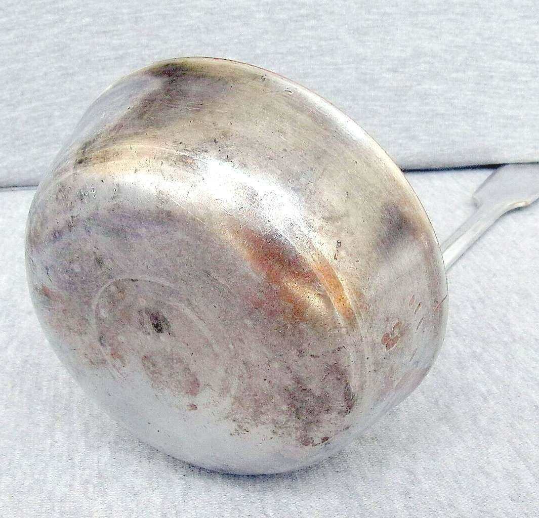 Fraget Norblin Poland Art deco silver plated soup ladle, signed, early of the 20