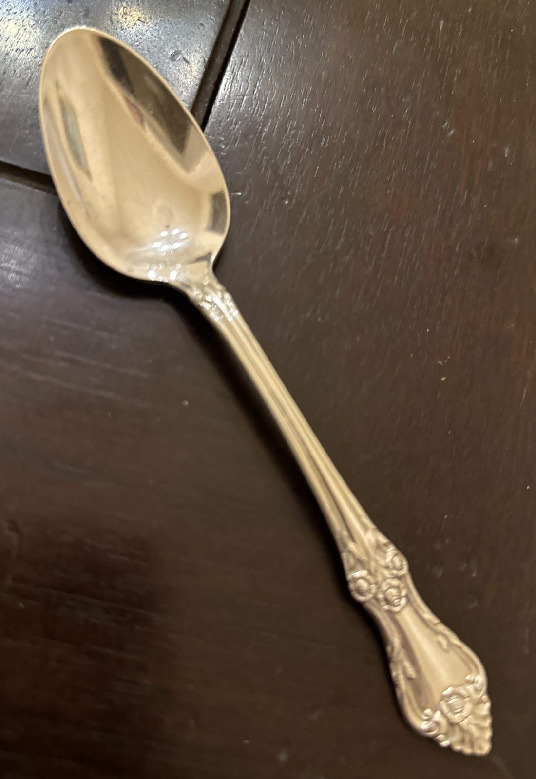 ONEIDA ~ AFTERGLOW ~ STERLING SILVER 6” TEASPOON NO MONOGRAM .925 FLATWARE 31g
