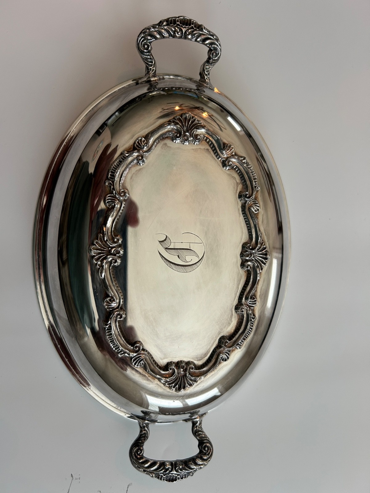 Vintage Silver Plated Oval Serving Dish 10.5″x6.75″ w/ Cover Lid