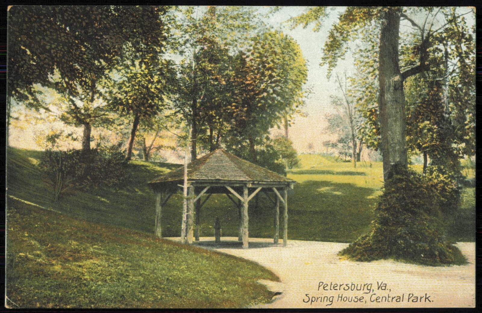 Spring House, Central Park Petersburg, VA
