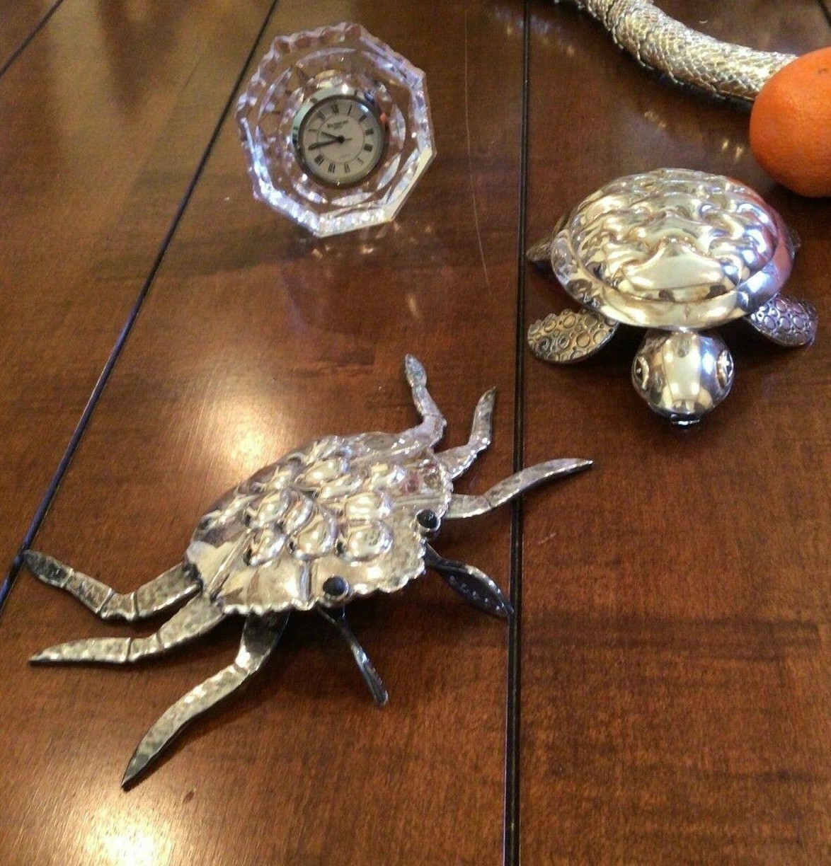 LARGE EMILIA CASTILLO CRAB BOTTLE OPENER NEIMAN MARCUS SILVER 6″ WONDERFUL!