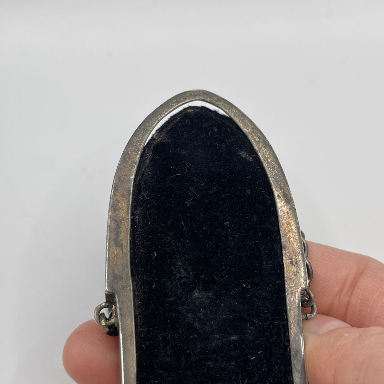 Victorian Era 1891 Sterling Silver Chatelaine Glasses Spectacle Case. 2.2oz