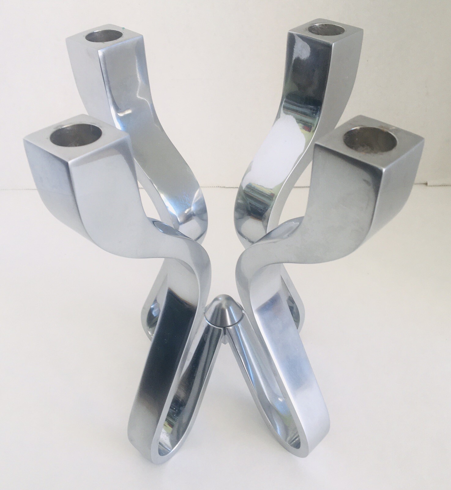 Chorus Candelabra By Karim Rashid for Umbra Die Cast Zinc