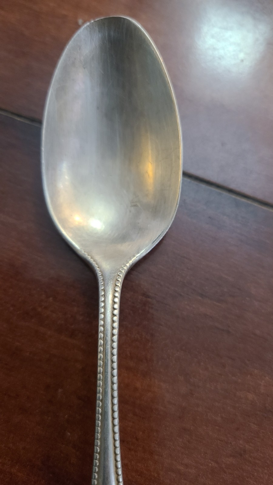 Antique 1897 Gorham “Lancaster” Sterling Silver Teaspoon, Heavy Weight “H” Mark,