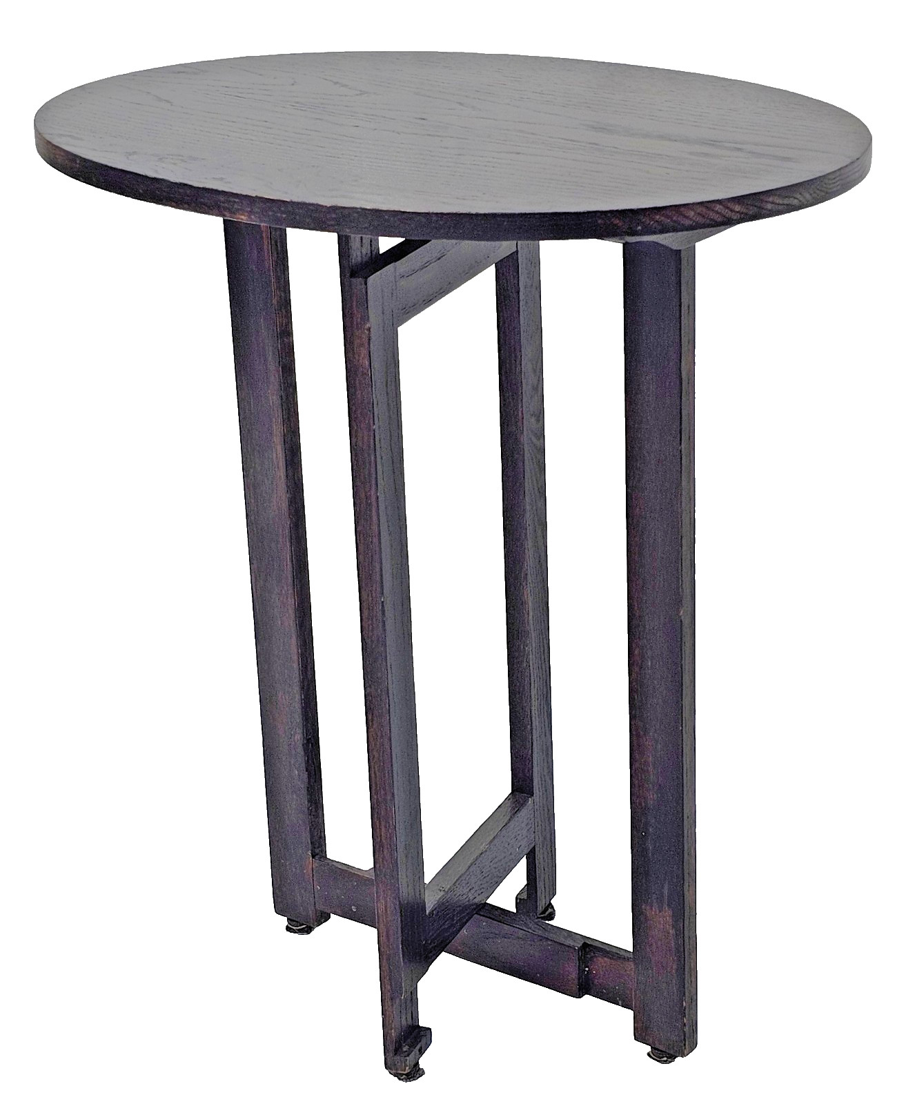 McGuire 1964 Arts & Crafts Mission Oak Folding Table Gateleg 24” Tall