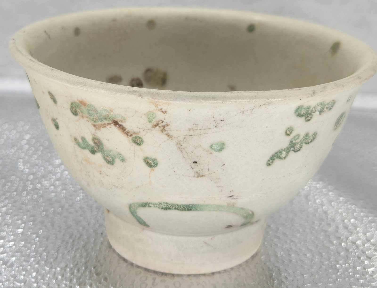 Beautiful Multi Color Viet Nam Shipwreck Hoi An Hoard 1500’s Medium Rice Bowl