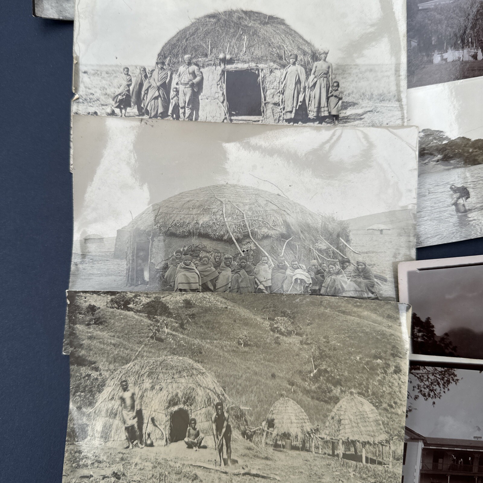 30 Original Photos by Capt White South Africa Boer War 1902 Zulu Portraits Huts