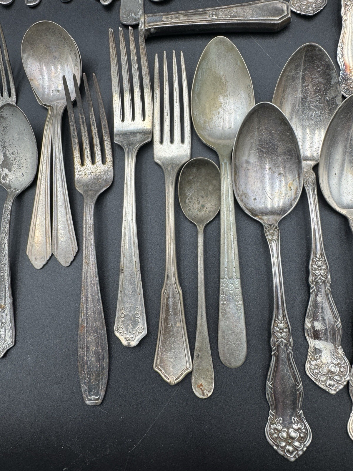 70 pc Mixed lot of Silver Plated Silverware
