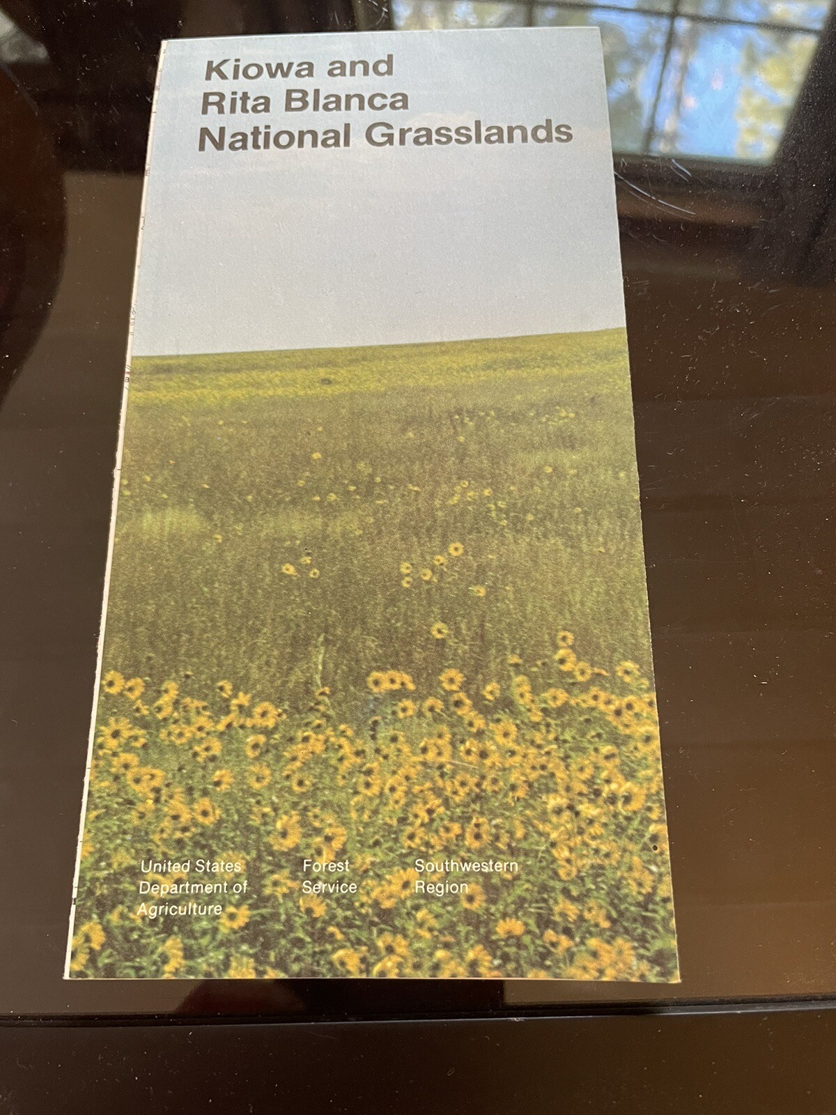 Forest Service Kiowa & Rita Blanca National Grasslands 1980 OK-TX