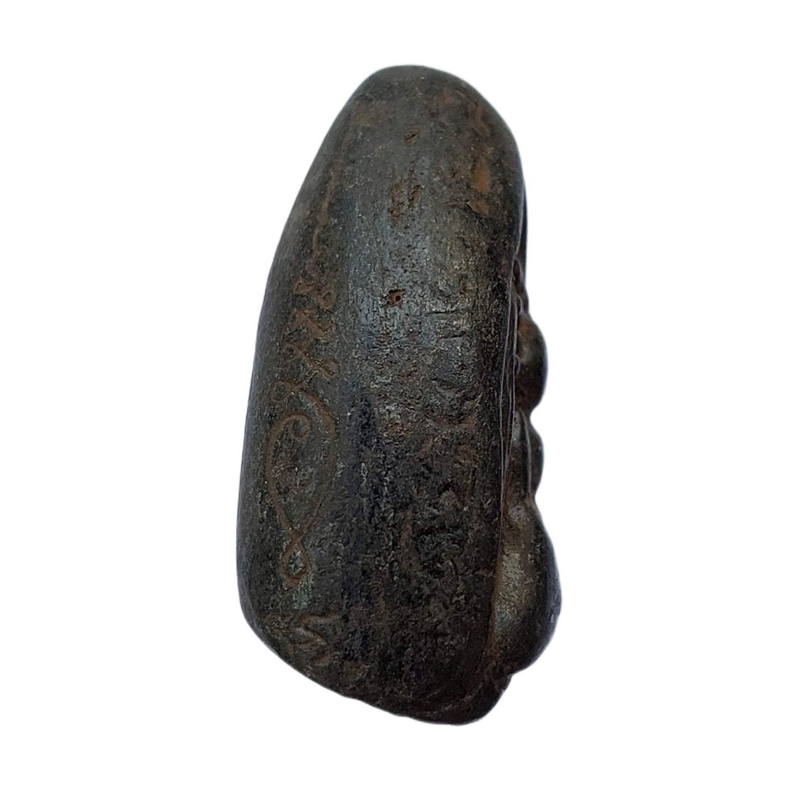 Buddha Phra Kring Khong Takhian Old Thai Amulet 22nd-23rd Buddhist Century
