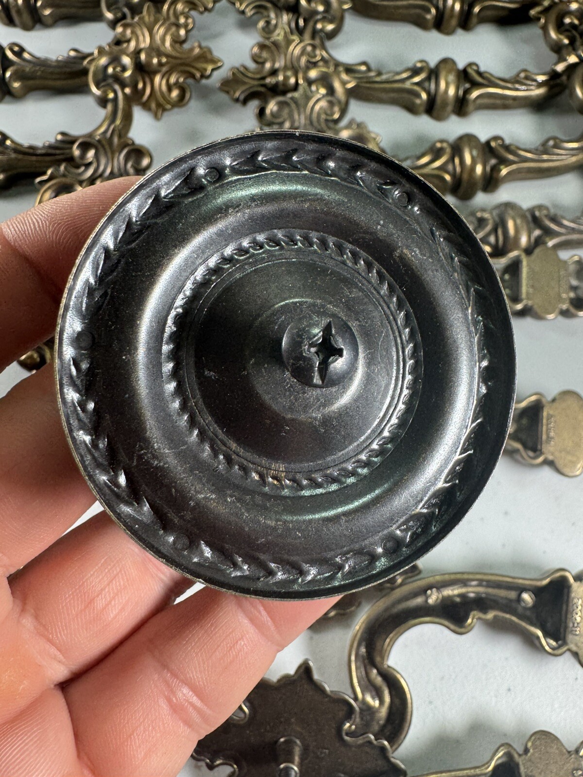 Vintage Ornate Drawer Pulls & Knobs Lot – Mixed Styles – 30+ Pieces