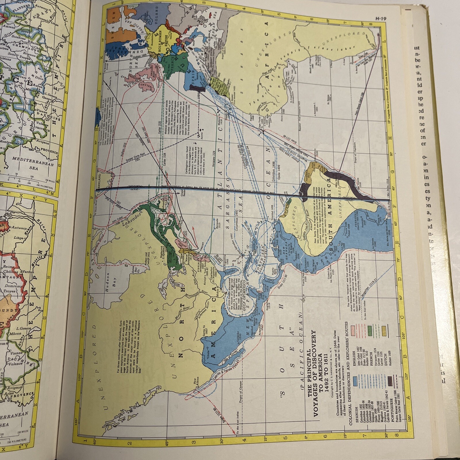 Hammond Medallion World Atlas 1983