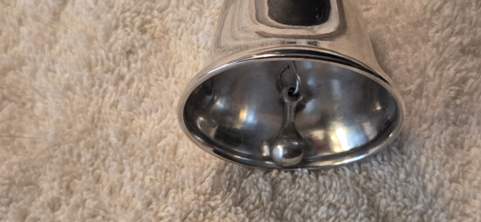 American sterling silver DINNER BELL all silver Courting Colonial Dandy 78 grams