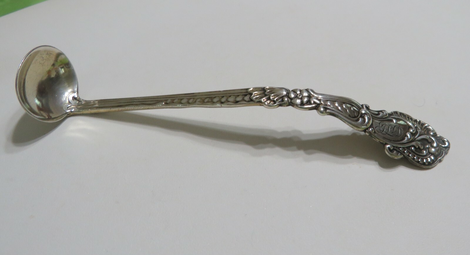 Beautiful Sterling Silver Gorham 1880’s Sauce Mustard Serving Ladle Spoon 4.75″
