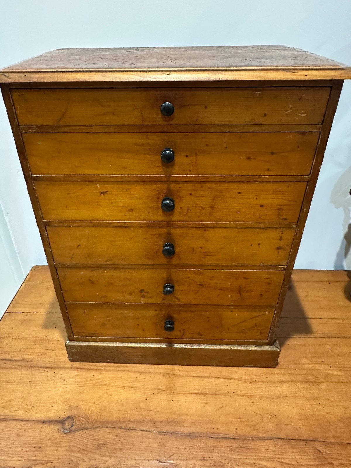 Antique Specimen Collectors Watchmakers Cabinet Chest By James Gardner