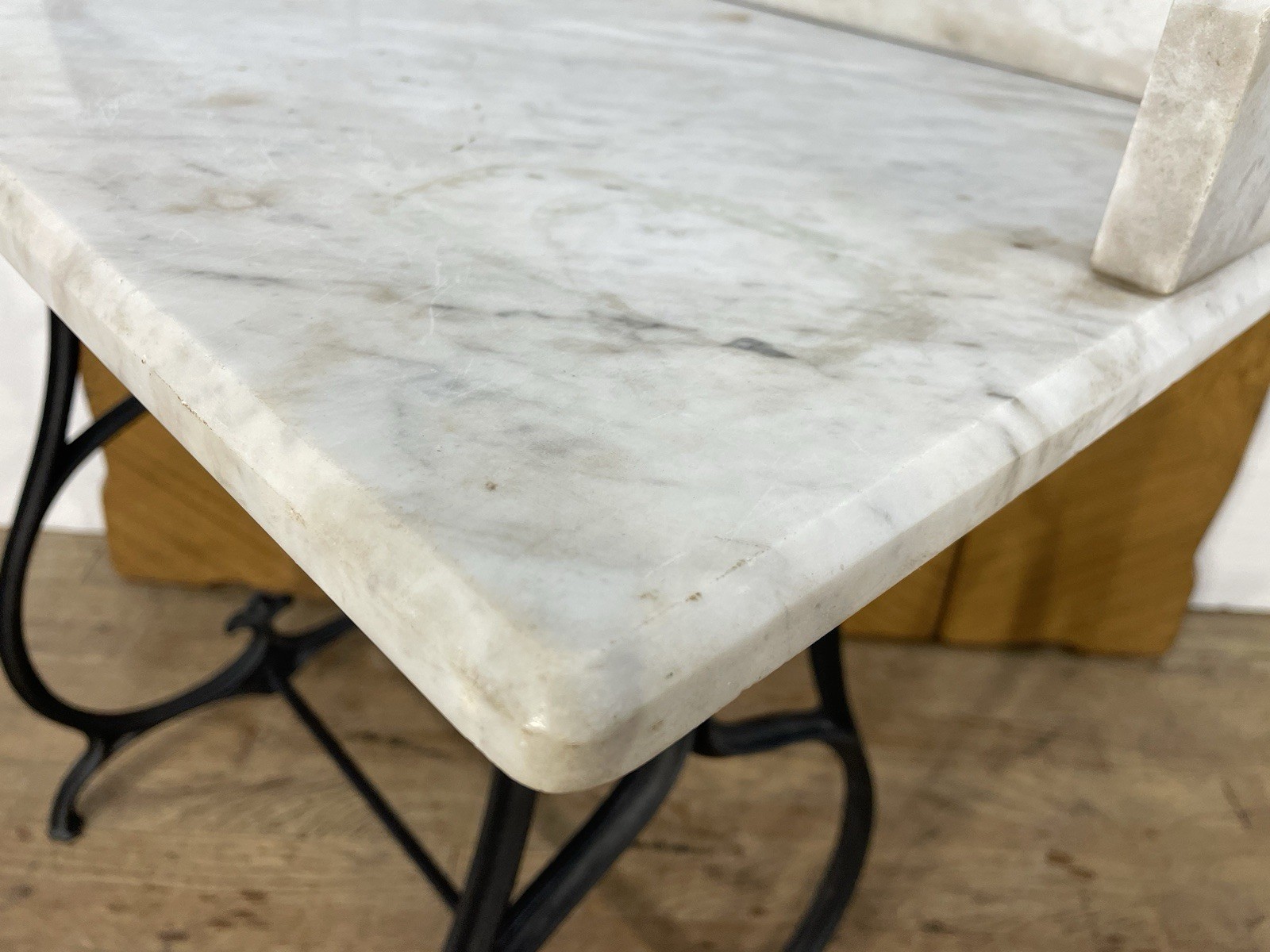 Antique Marble Replacement Top 27 3/4″ x 15 1/4″ Rectangle from Washstand White
