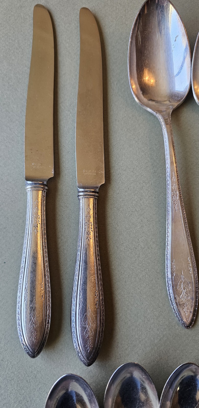 21 Pc 1847 Rogers Bros/International Silver “ARGOSY”Silver plated 1926 Flatware